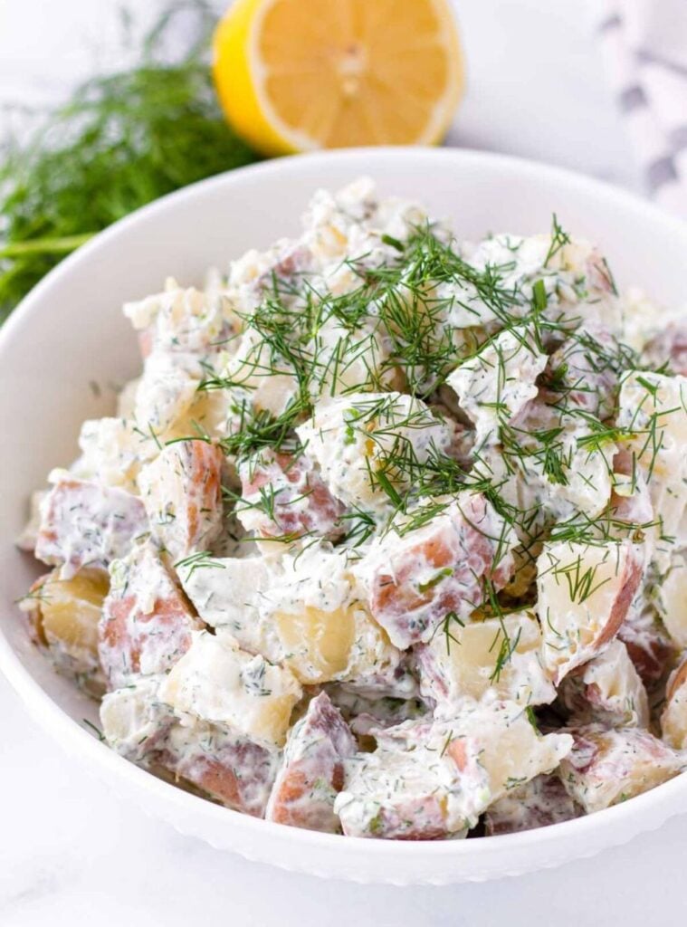 dill red potato salad