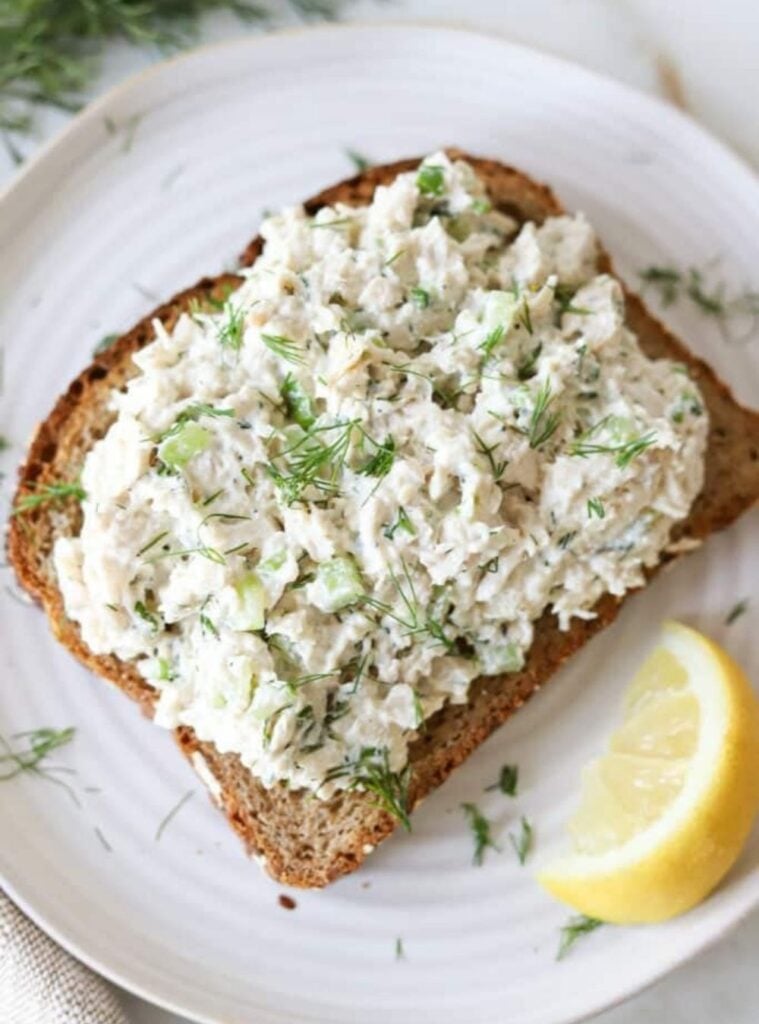 cottage cheese chicken salad