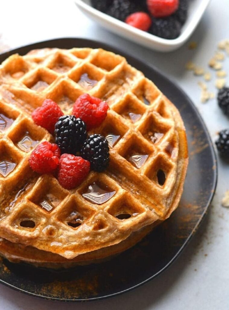 cottage cheese waffles