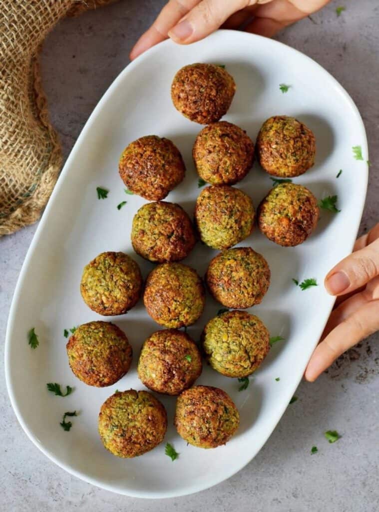 air fried falafel 