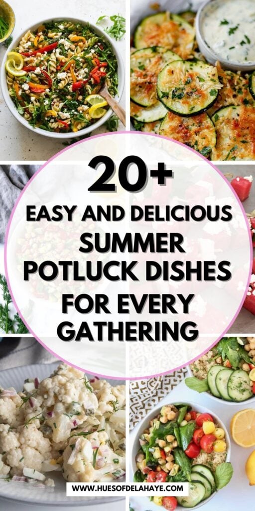 summer potluck dishes