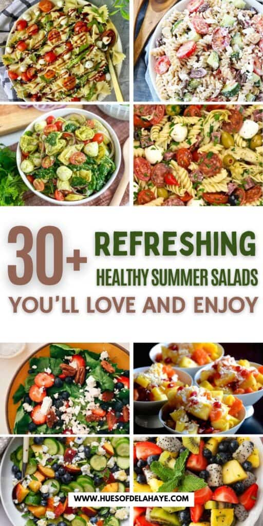 HUES OF DELAHAYE 4 healthy summer salads