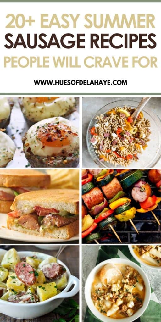 summer sausage recipes