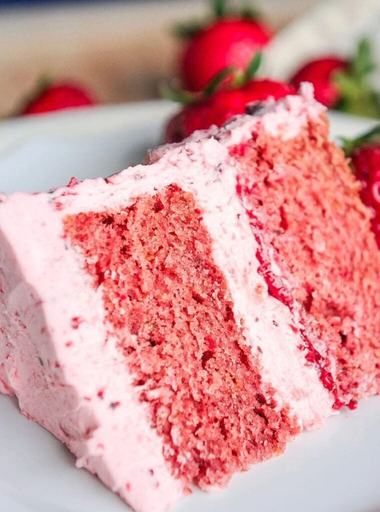 strawberry cake