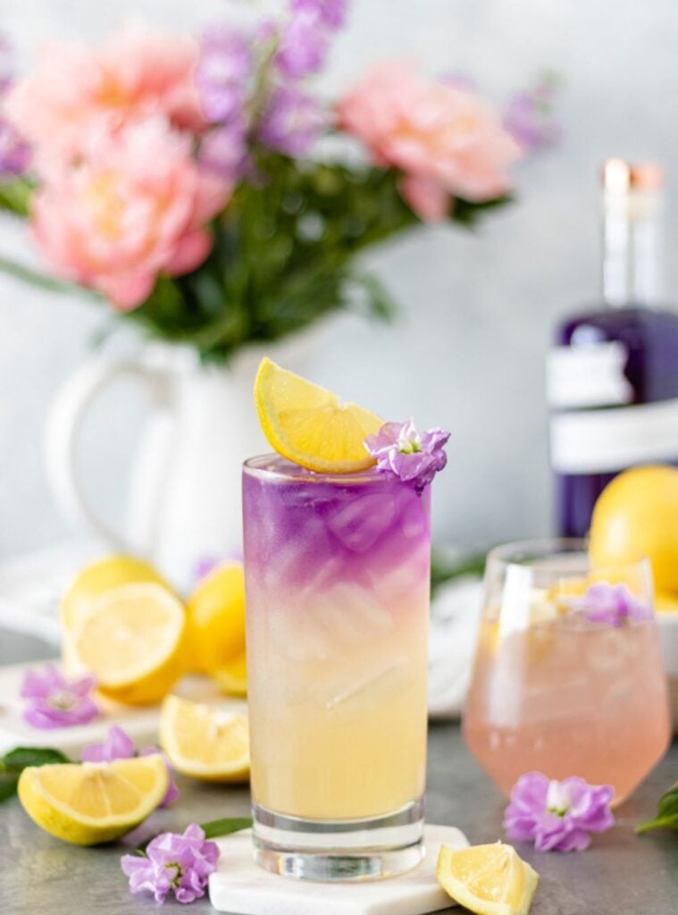 empress honey lavender gin lemonade 