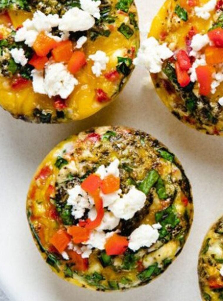 veggie loaded egg muffins