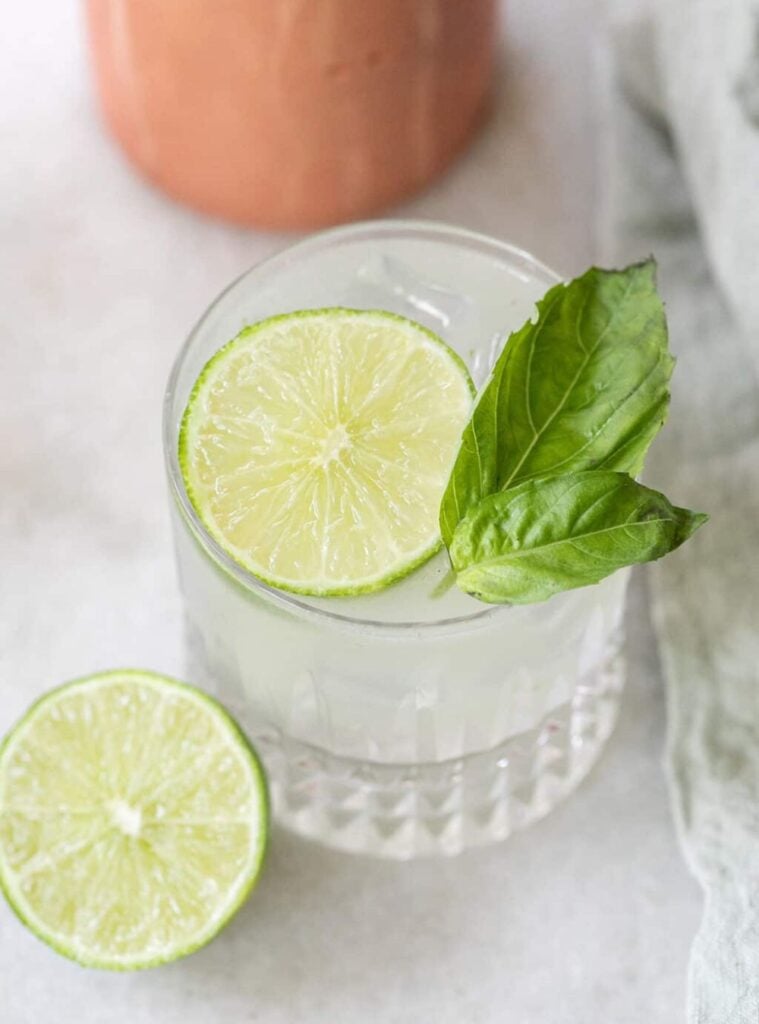 gin basil smash