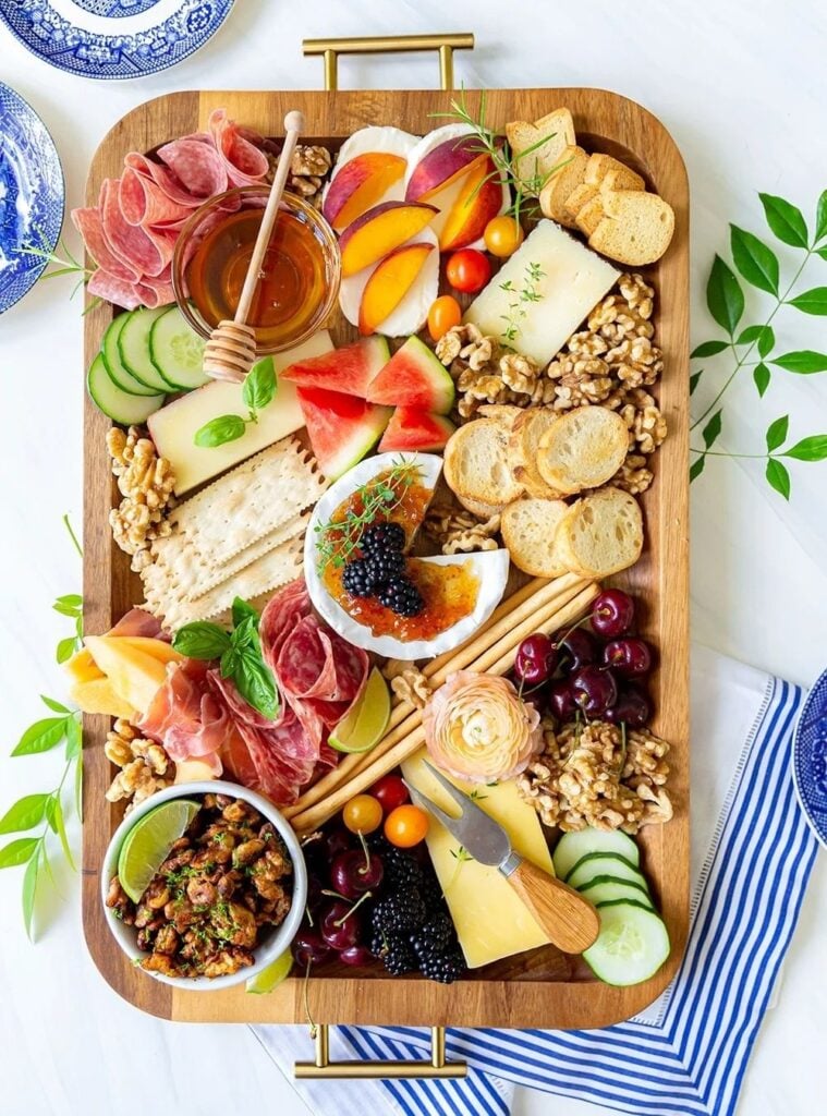 summer grazing charcuterie board