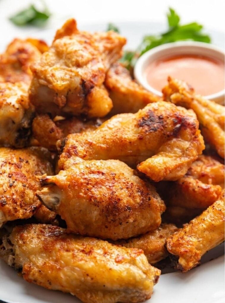 air fried chicken wings