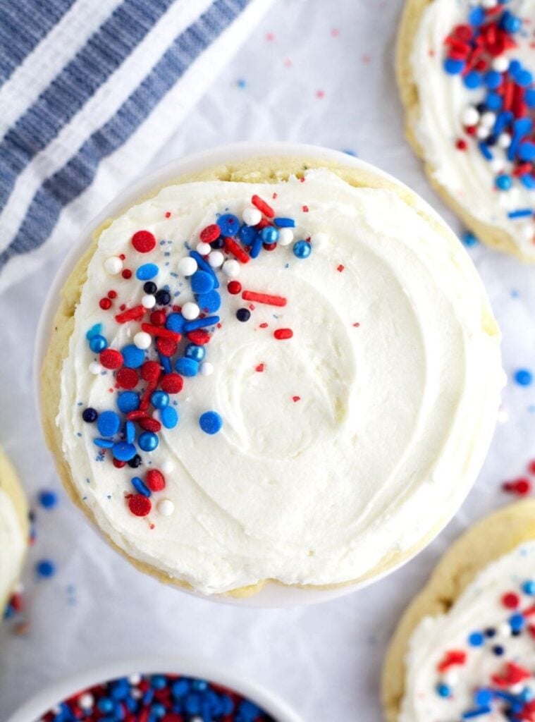 4th of july sugar cookies