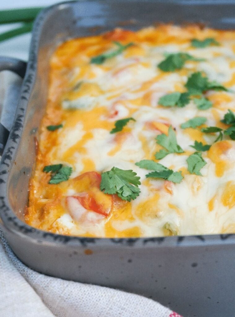 easy cheesy keto taco casserole