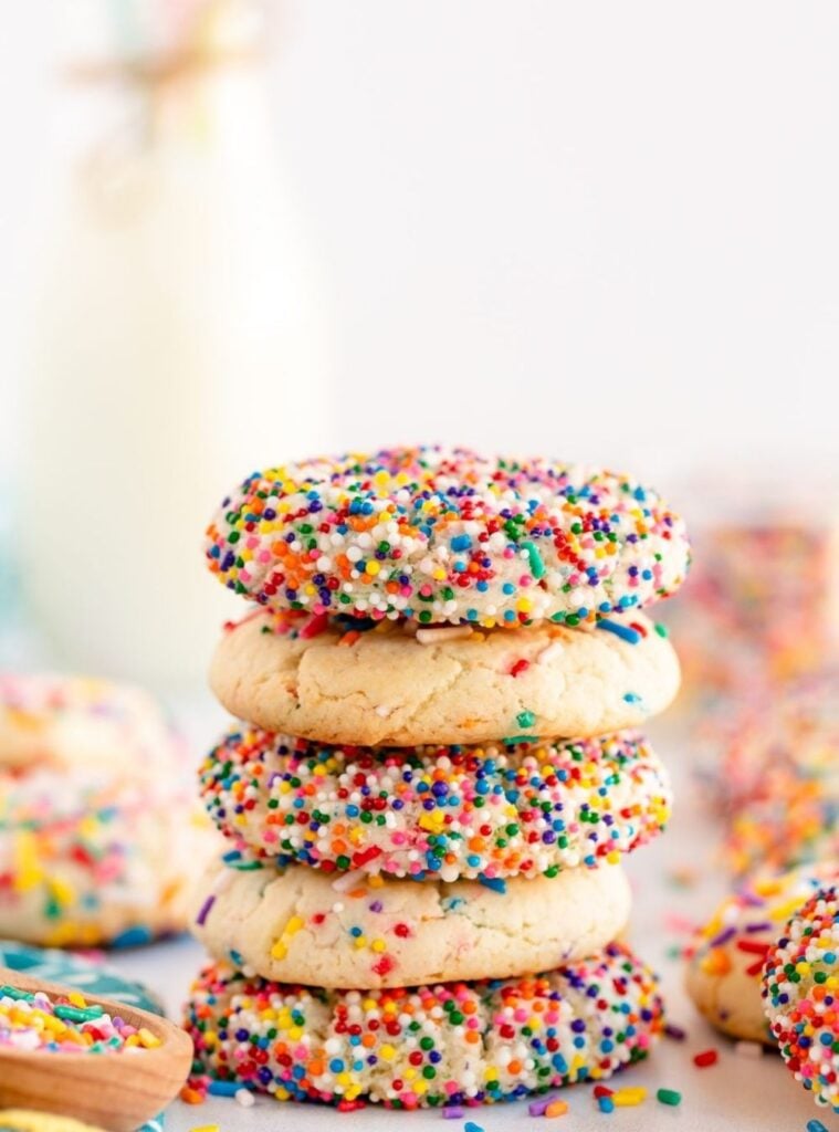 funfetti cake mix cookies