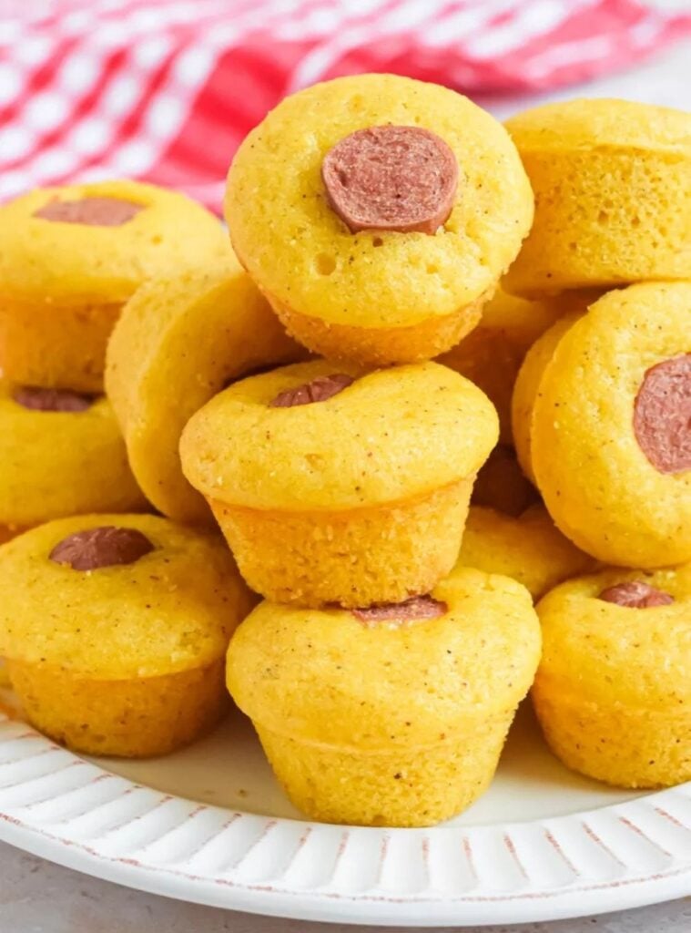 mini corn dog muffins