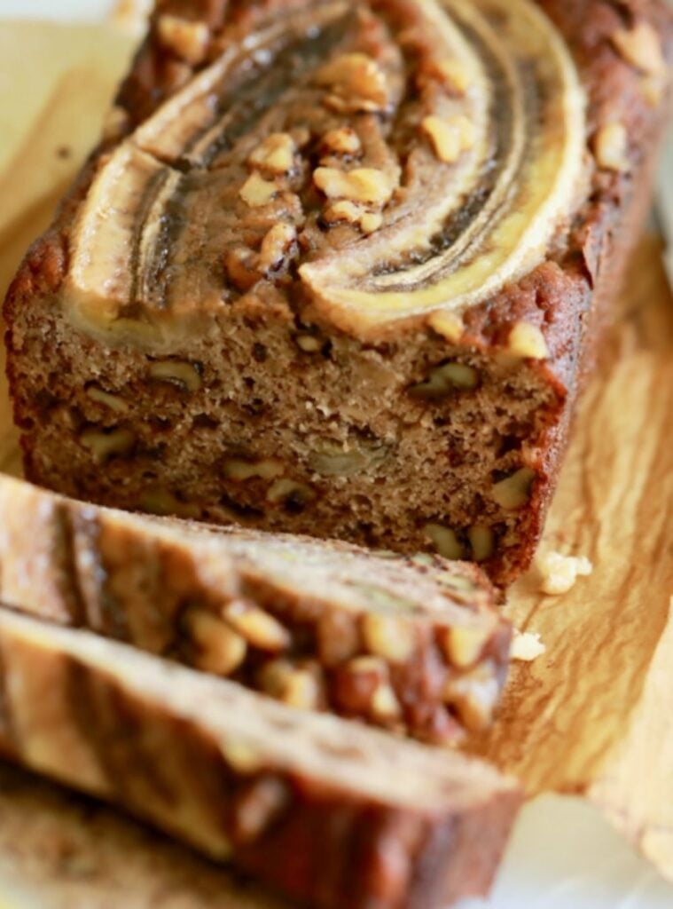 low carb banana bread