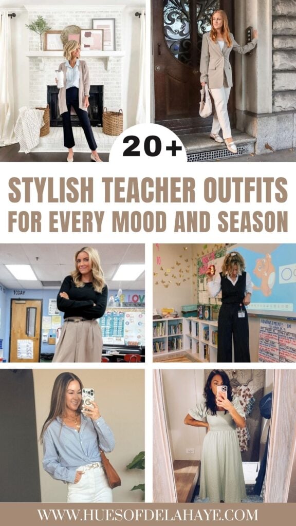 stylish teacher outfits
