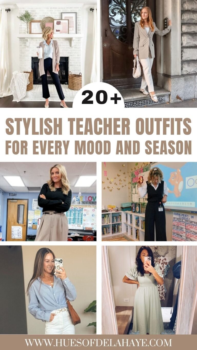 stylish teacher outfits