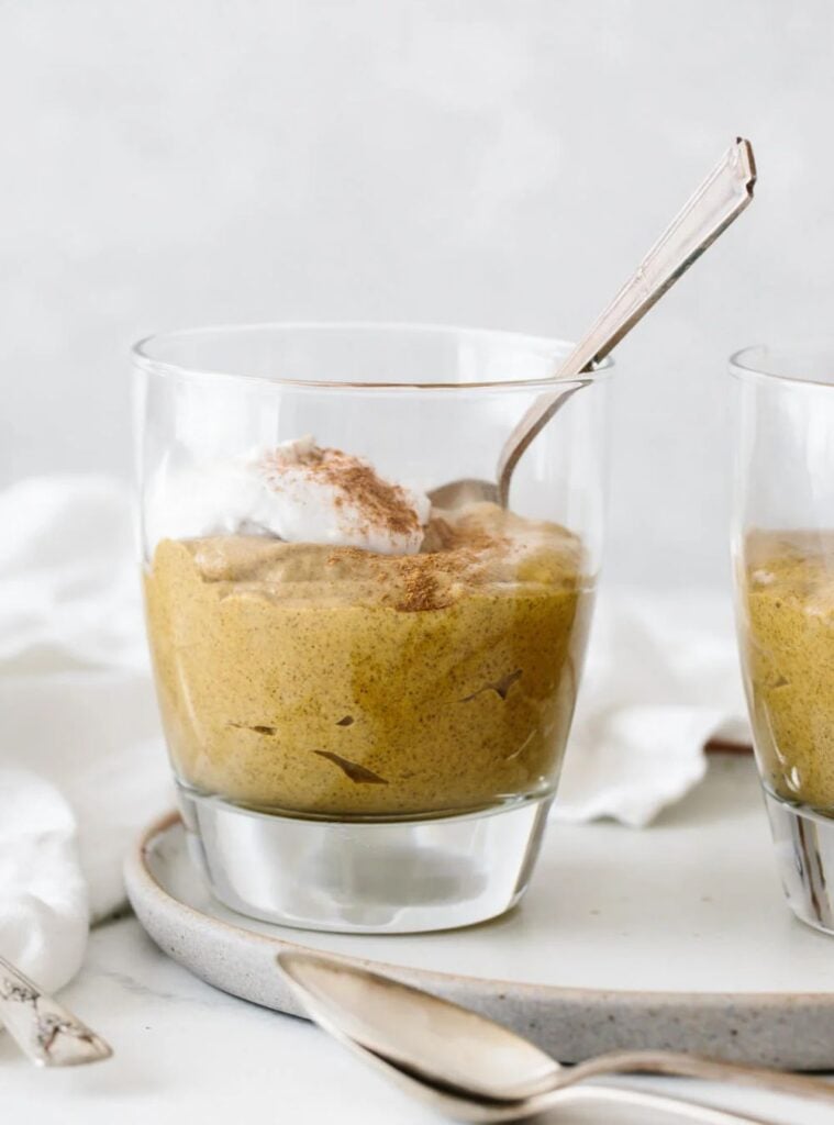 pumpkin chia pudding, a creamy easy pumpkin recipe