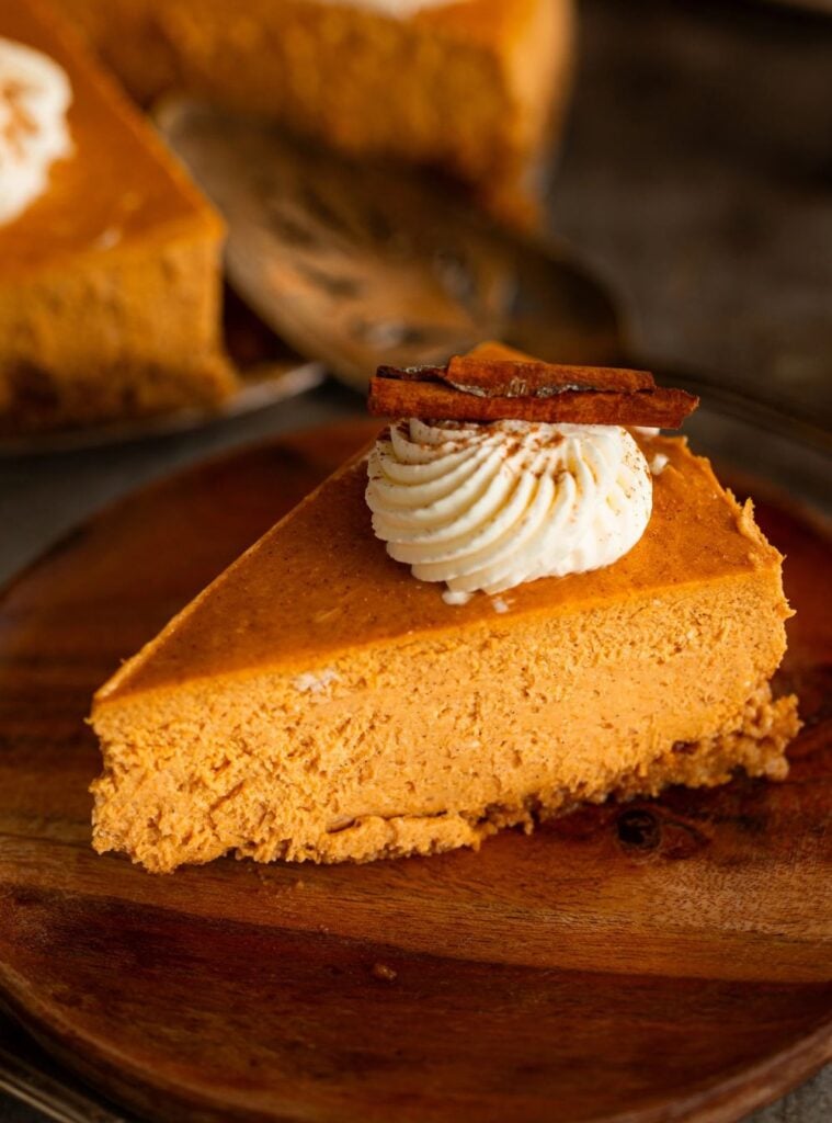 classic fall cheesecake recipes with dense New York texture