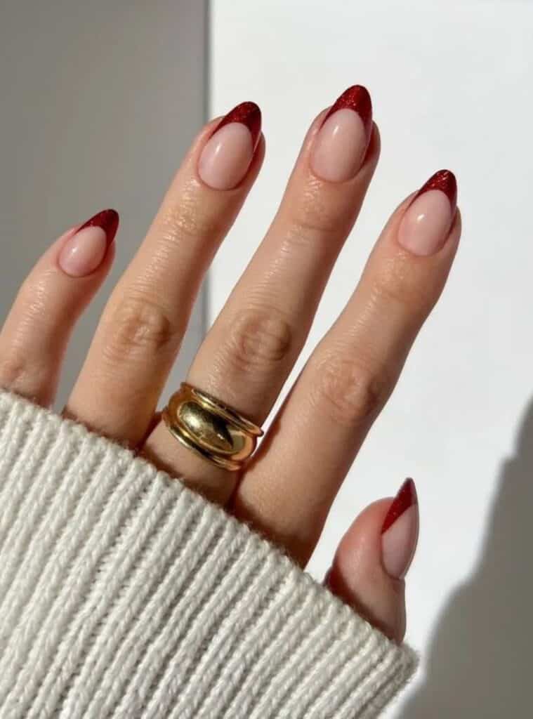 Burgundy Nails 20