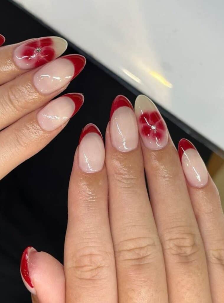 Fall French Nails 16