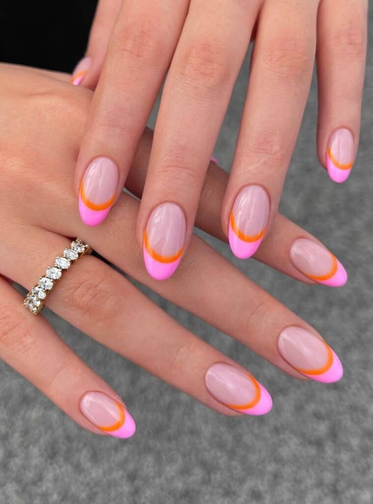 Fall French Nails 17