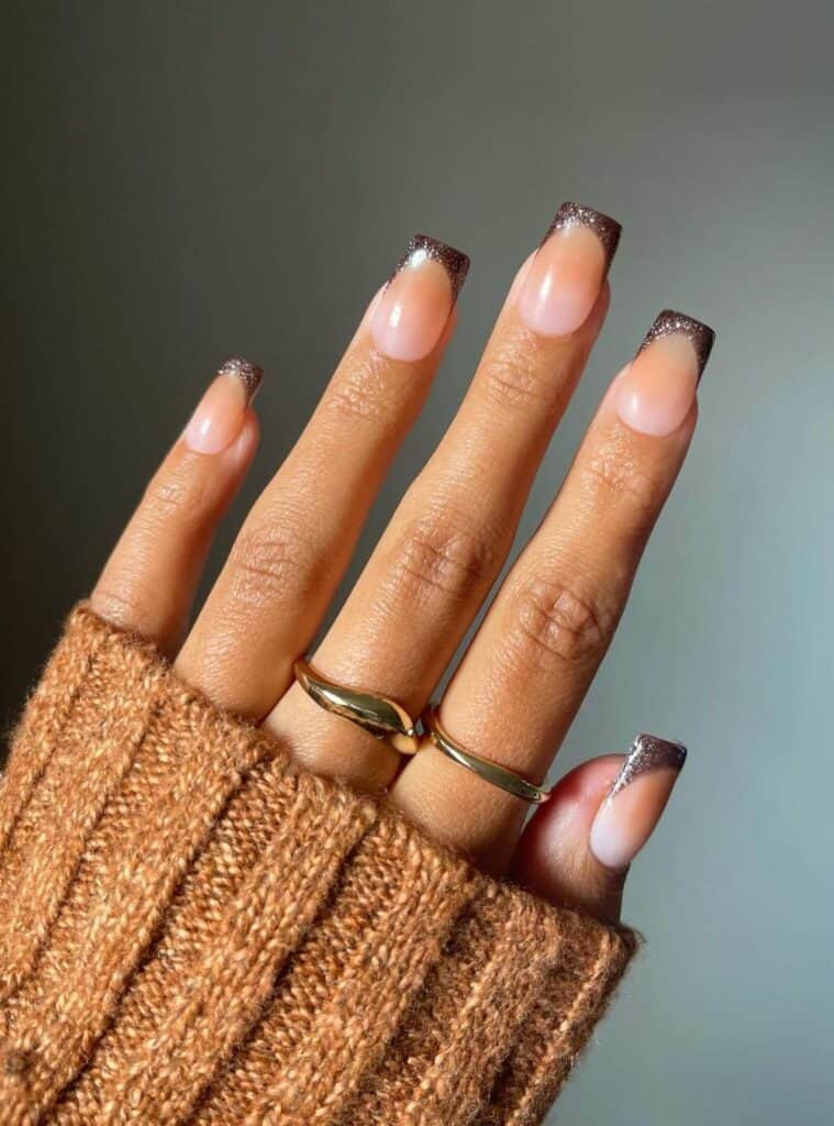 Fall French Nails 21