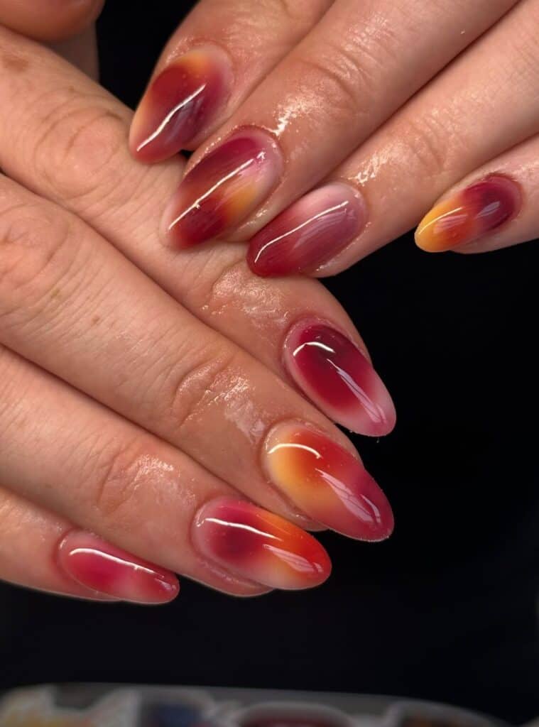 Fall Ombre Nails 13