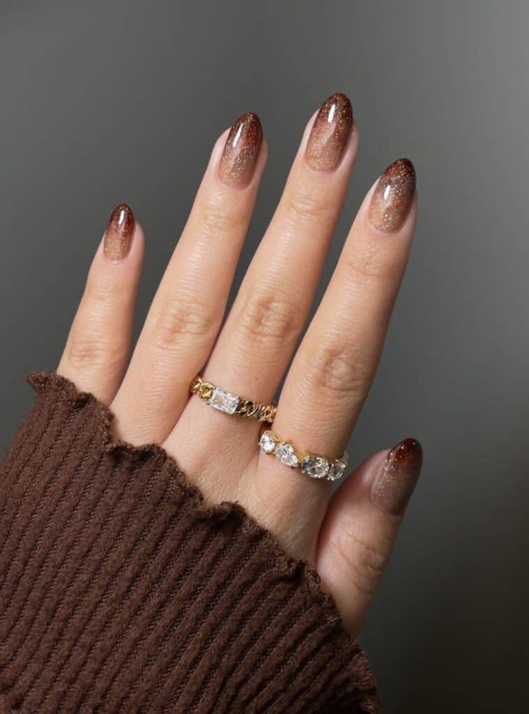 Fall Ombre Nails 21