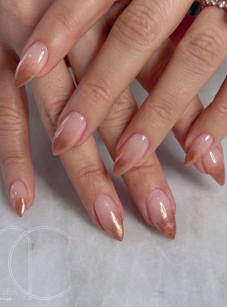 Fall Ombre Nails 5 1
