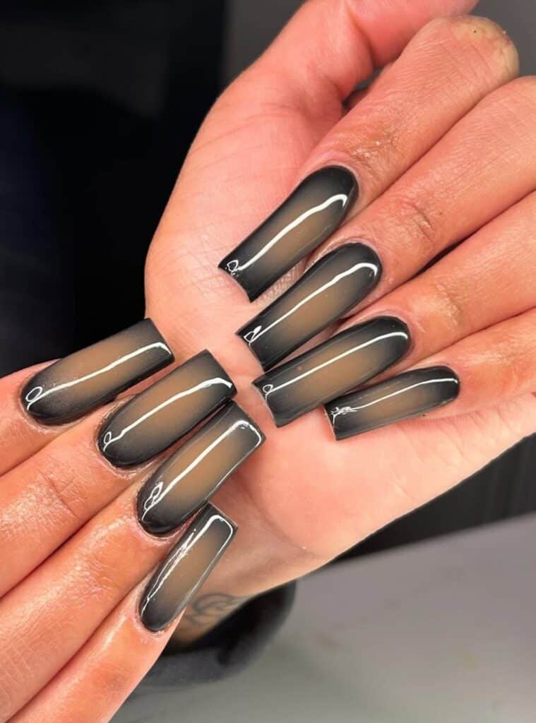 Fall Ombre Nails 8