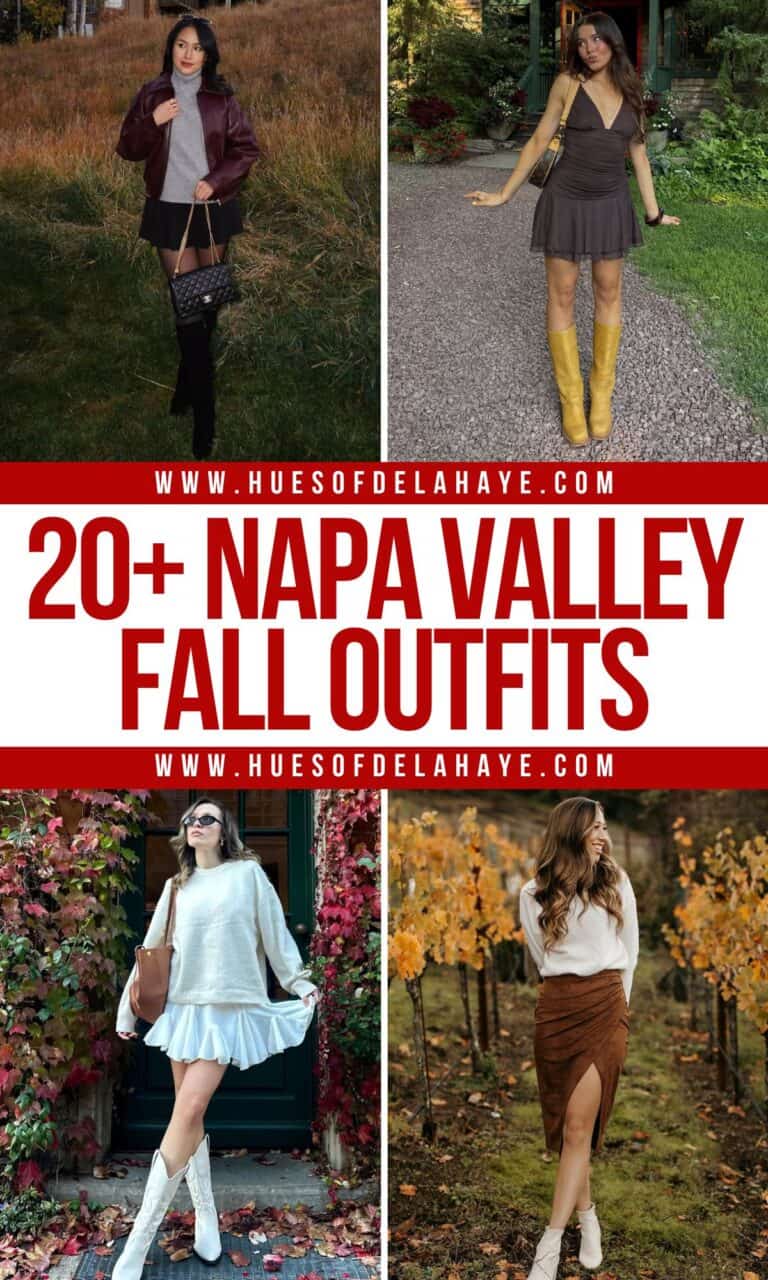 Napa Valley Fall Outfits