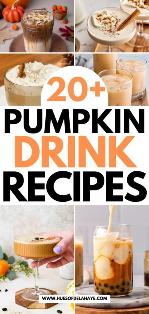 Pumpkin Drinks