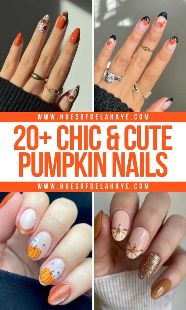 Pumpkin Nails