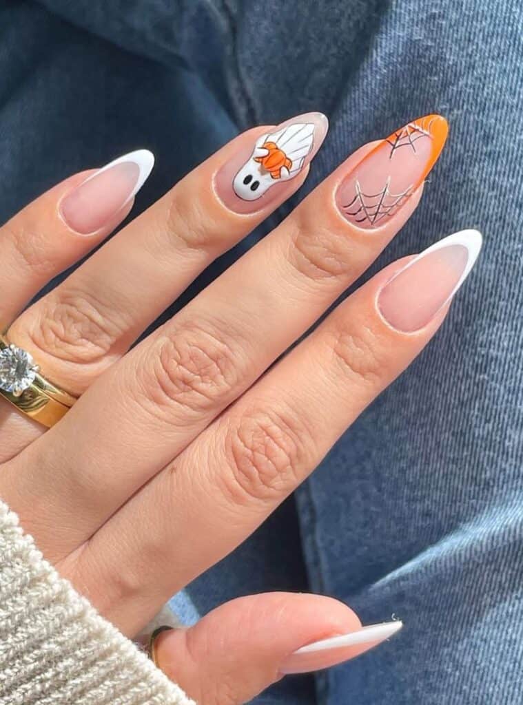 Pumpkin Nails 9