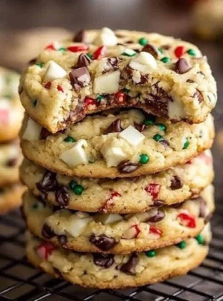 1 Cozy Winter Wonderland Chocolate Chip Cookies soft chocolate chip winter wonderland cookies for christmas