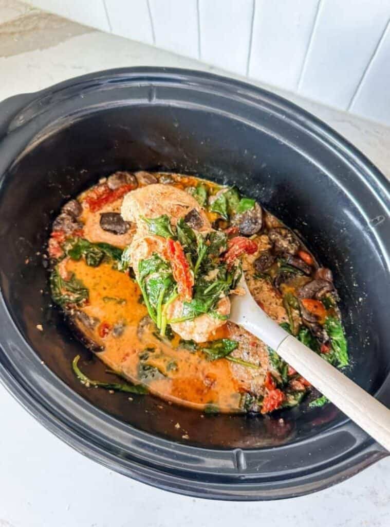 14 Easy Slow Cooker Marry Me Chicken Soup creamy marry me chicken winter crockpot soup