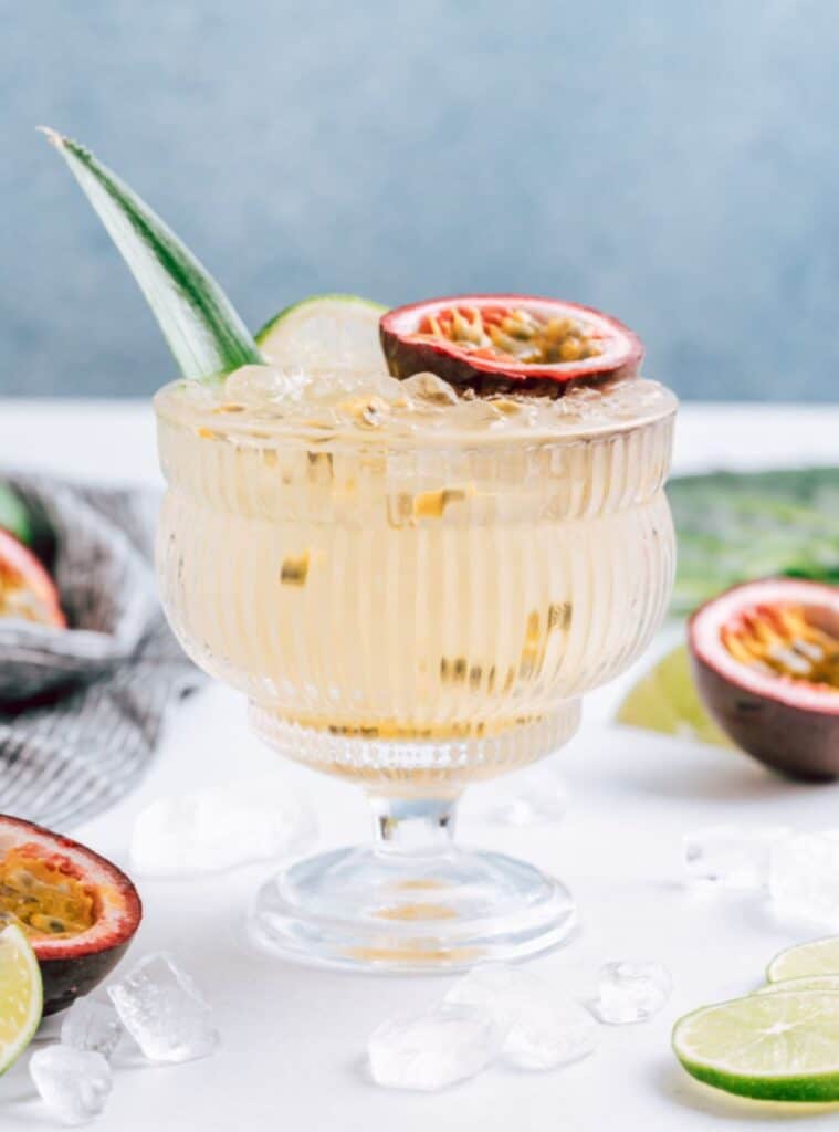 14 Refreshing Passion Fruit Mezcal Cocktail mezcal passion fruit christmas cocktail drinks