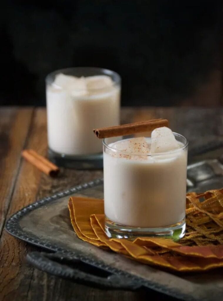 23 Creamy Horchata Cocktail – Sweet Spiced Delight horchata christmas party cocktails sweet and spiced