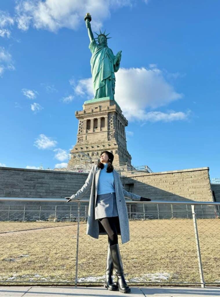 3 Gray Wool Coat Light Blue Turtleneck Mini Skirt 3 Gray Wool Coat Light Blue Turtleneck Mini Skirt