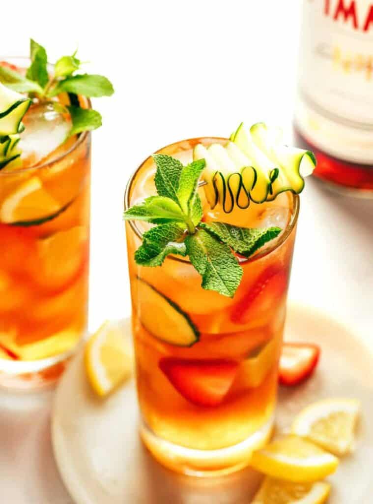 9 Light Pimms Cup Cocktail Recipe pimm’s cup holiday cocktail recipe light and fresh