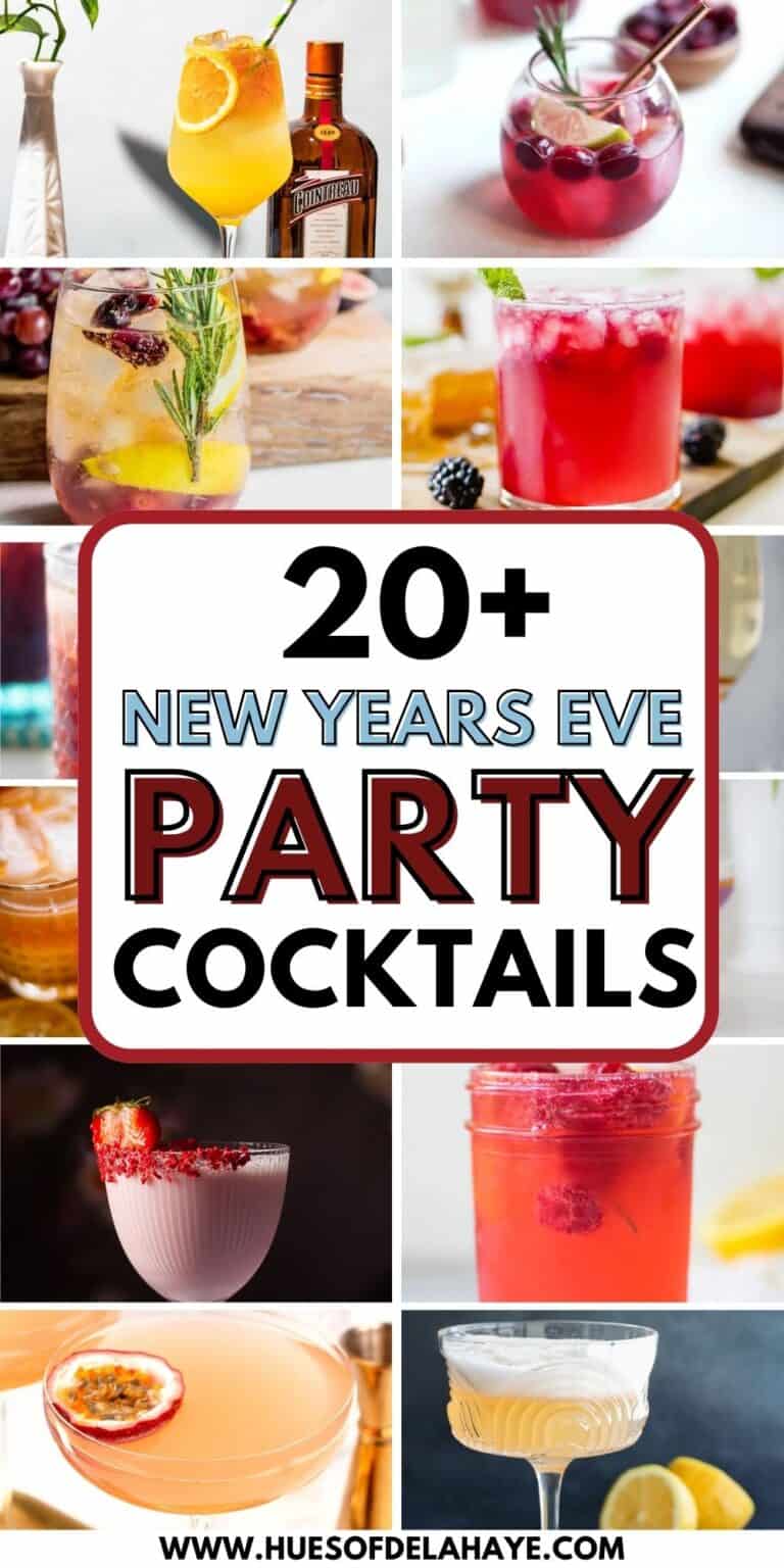 new years eve cocktails - introduction image