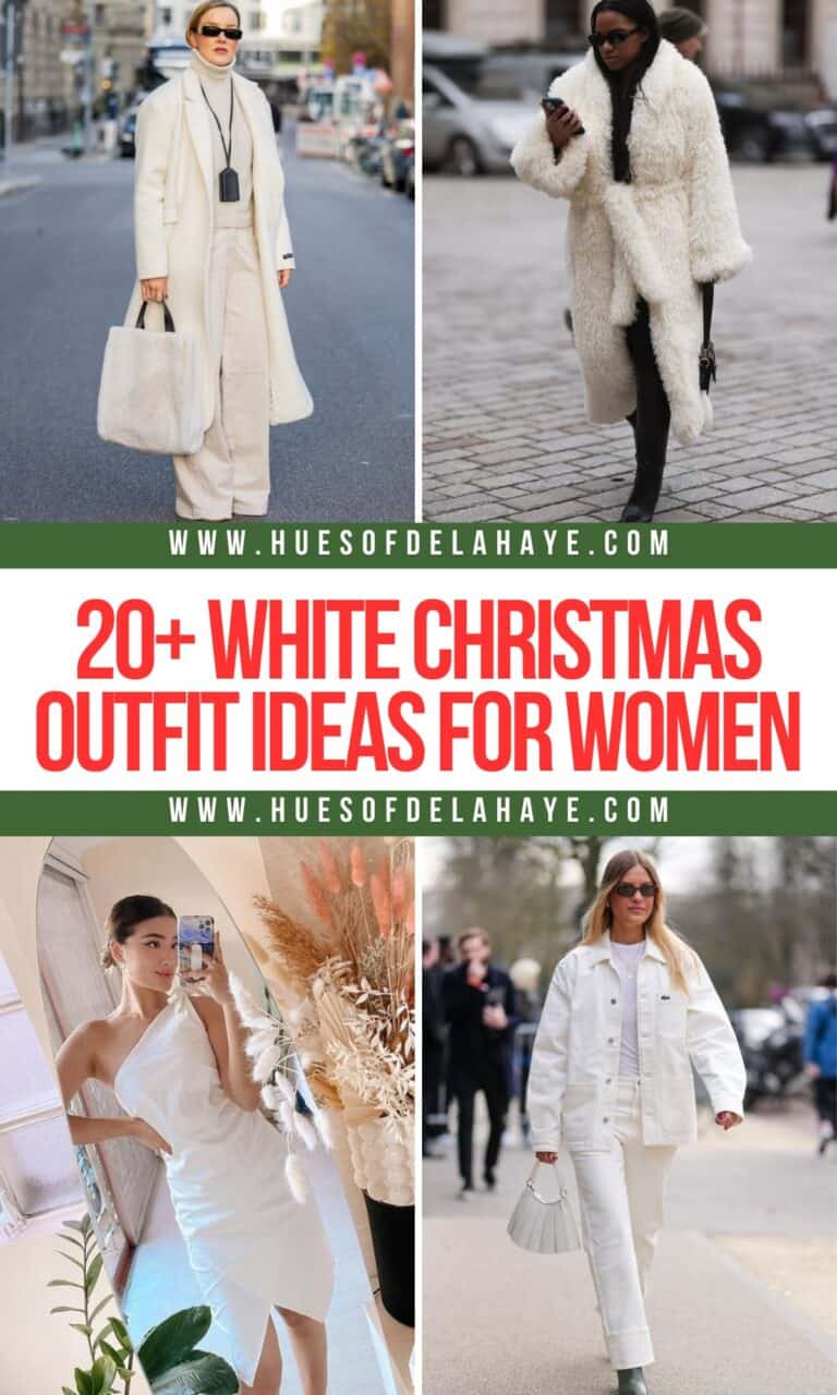 white christmas outfit ideas for women - featured image