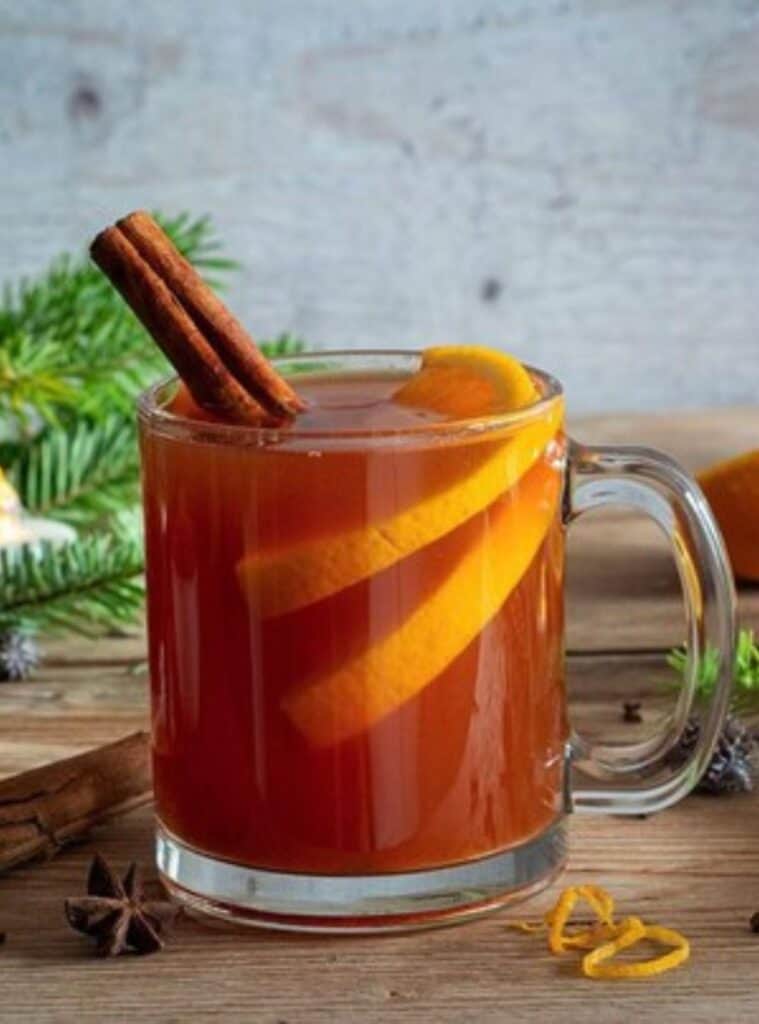 10 Easy Hot Orange Punch Recipe citrusy orange punch, christmas warm winter drink