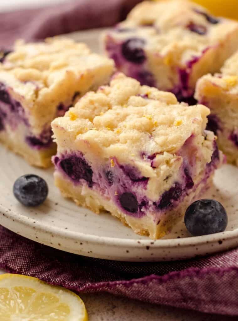 12 Easy Lemon Blueberry Pie Bars lemon blueberry bars with crumble top, christmas potluck recipe