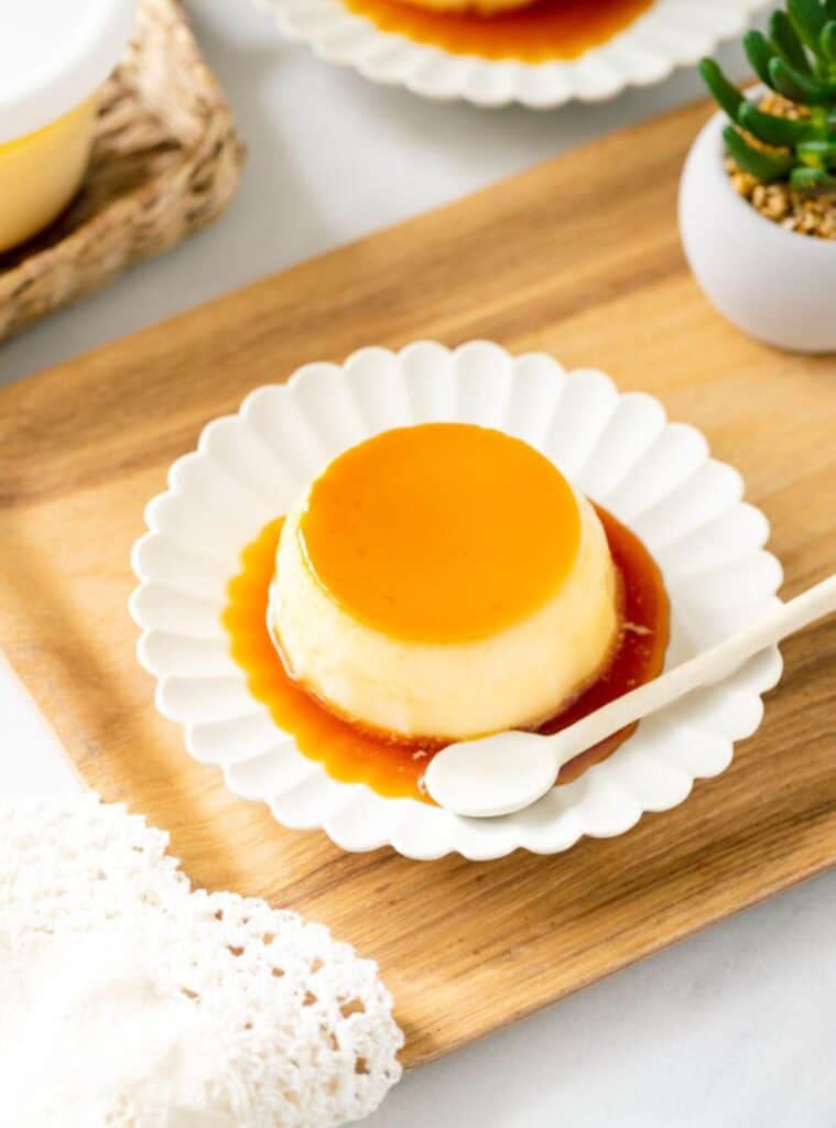 15 Authentic Japanese Custard Pudding Recipe smooth custard pudding with caramel, christmas potluck recipe