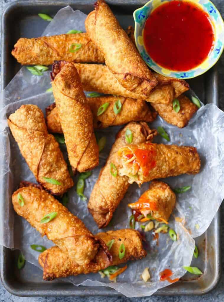 25 Crispy Shrimp Egg Rolls Recipe shrimp egg rolls for easy christmas eve dinner ideas