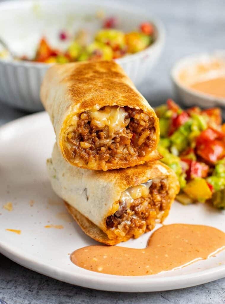 33 Hearty Mexican Beef Burritos beef burritos for christmas eve meals