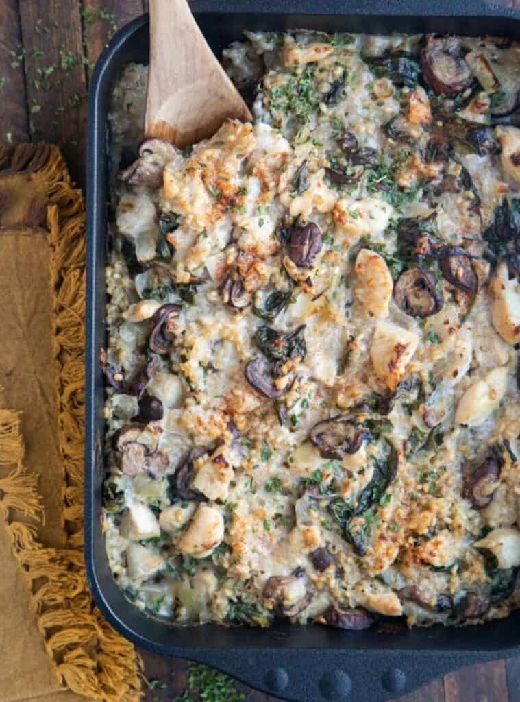 7 Easy Dairy Free Chicken and Rice Casserole creamy chicken and rice casserole, healthy christmas appetizer