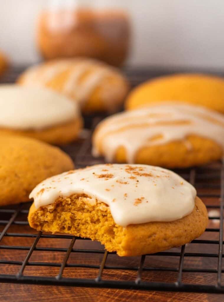 1 Best Vegan Pumpkin Cookies soft pumpkin cookies made using healthy cookie recipes for cozy baking