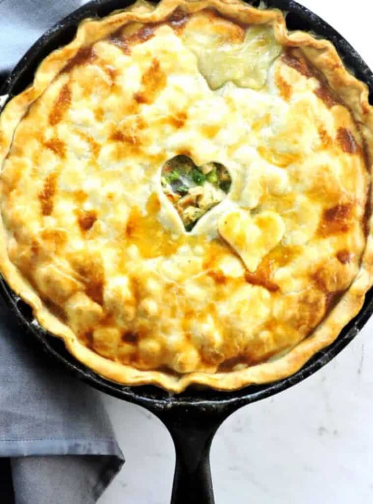 18 Healthy Chicken Pot Pie Casserole chicken pot pie style casserole with vegetables